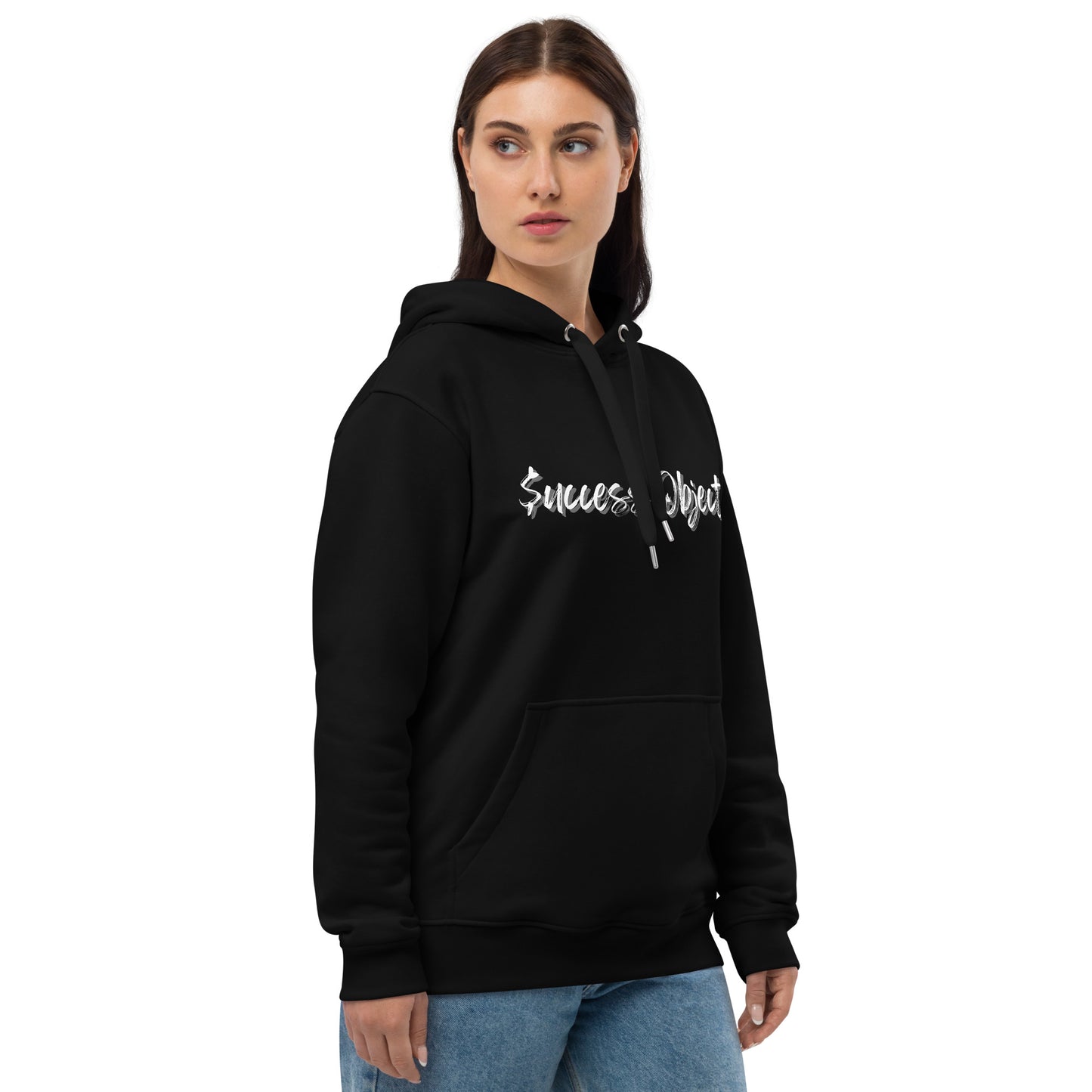 Success Object Premium Eco Hoodie Black