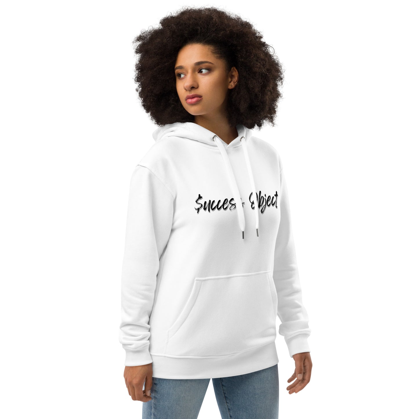 Success Object Premium Eco Hoodie White