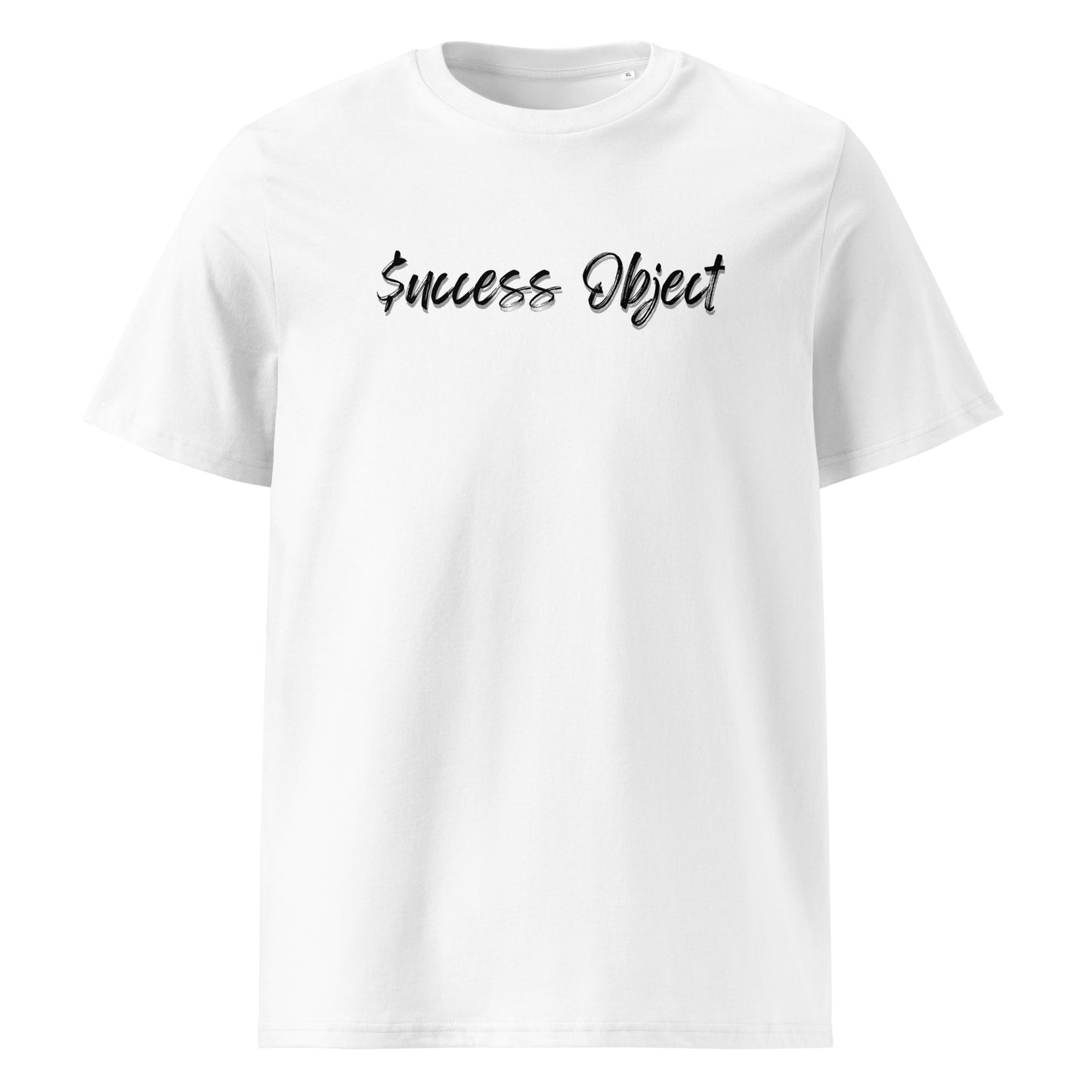 Success Object Winged Logo Unisex organic cotton t-shirt White